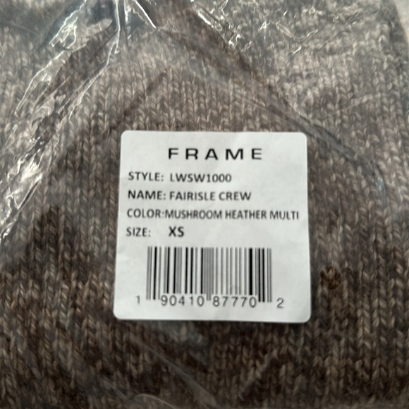 FRAME FAIRISLE CREW SWEATER - Picture 8 of 8